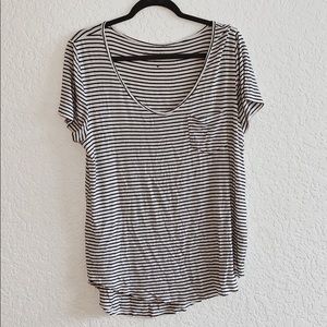 Striped Pocket Tee